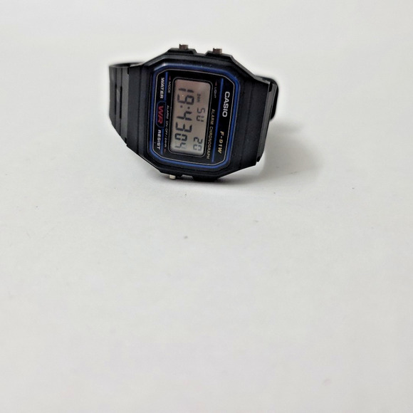 Vintage Casio F-91W Model 593 Digital Alarm Chronograph Watch – Verified Working - Picture 6 of 6